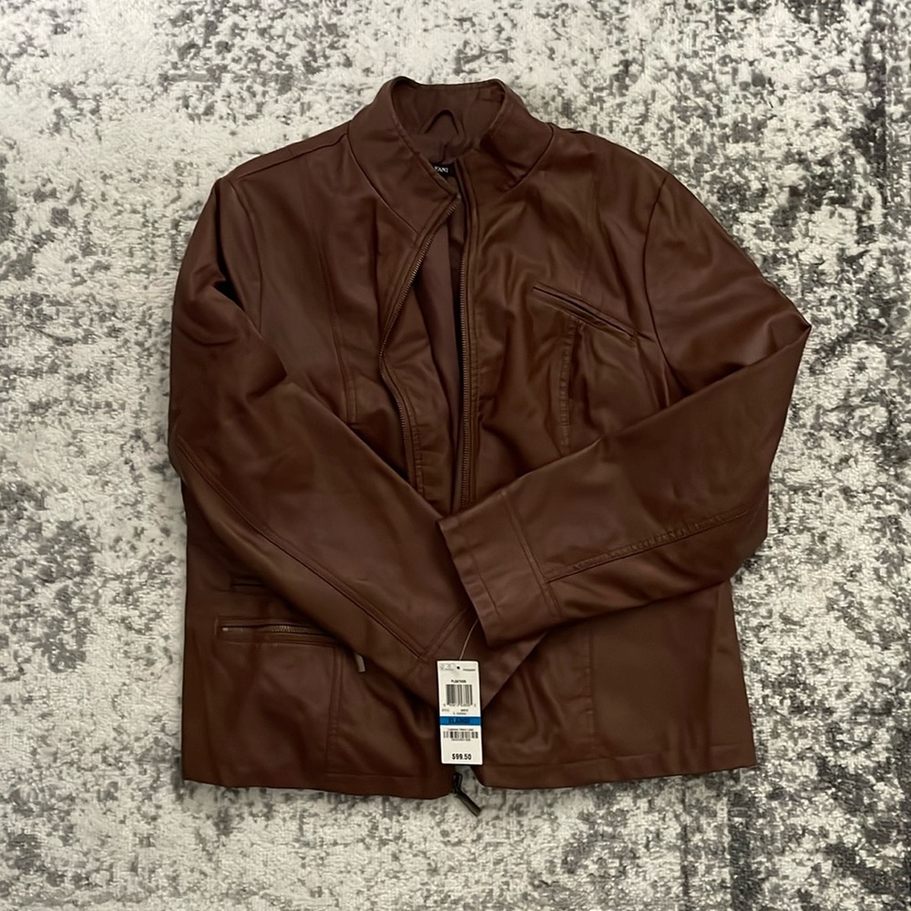 NTW Alfani Women’s Pleather Jacket